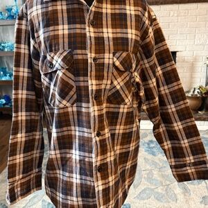 Vintage Sears SportsWear Quilted flannel